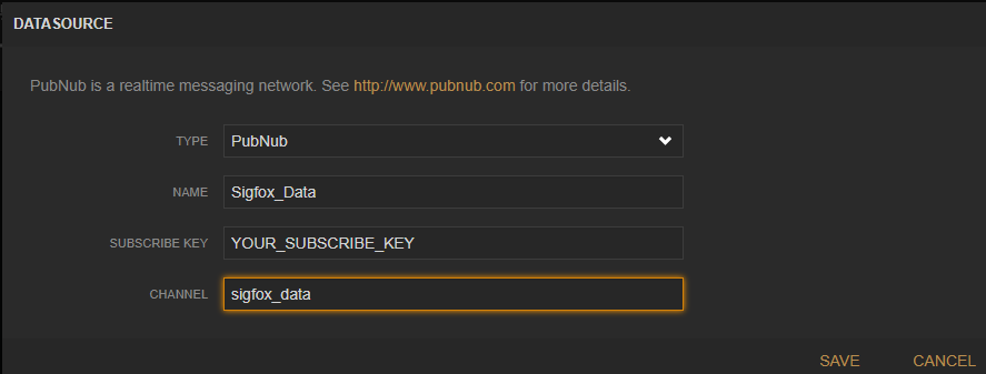 Add datasource