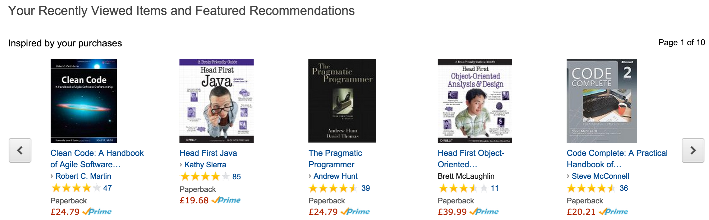 Amazon Recommendations